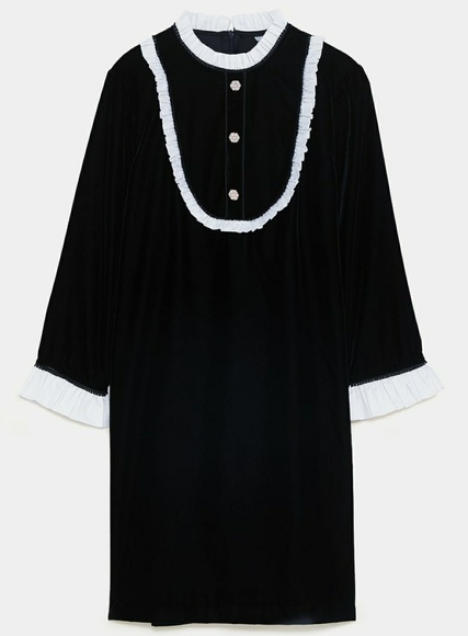 Zara Dresses & Skirts - Zara Velvet Dress Zara Dresses & Skirts - Zara Velvet Dress